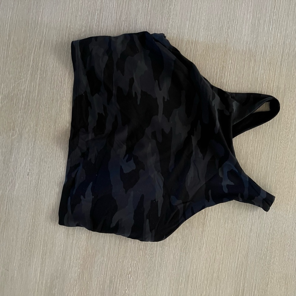 Athleta Black Camo Tank Top
